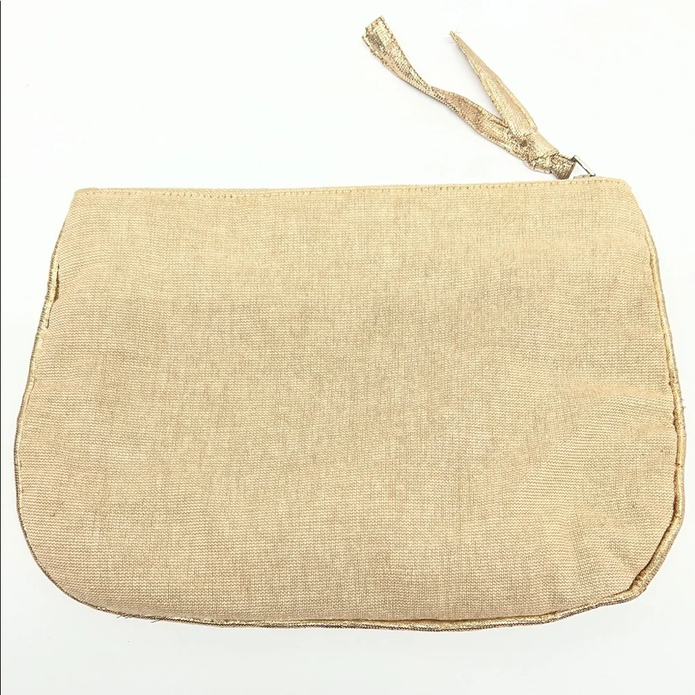 Equestrian Western Horse Head Beaded Embellished Beige Party/Night Out Clutch - Picture 2 of 4